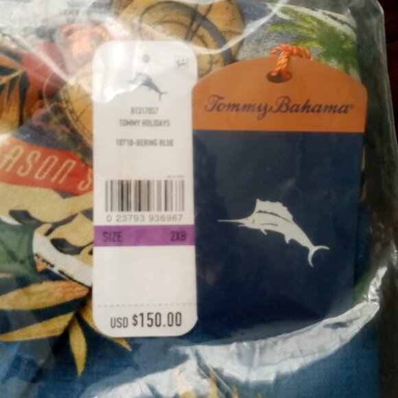 Tommy Bahamas 2XB Bering Black - Picture 2 of 4